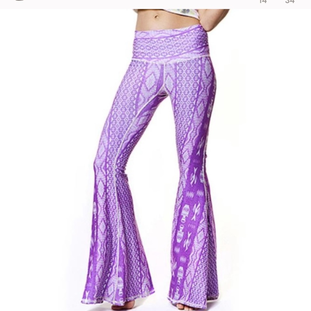 Teeki Diamond tribe bell bottoms size M